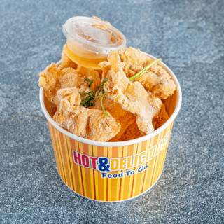 Chicken Skin Rinds Bucket